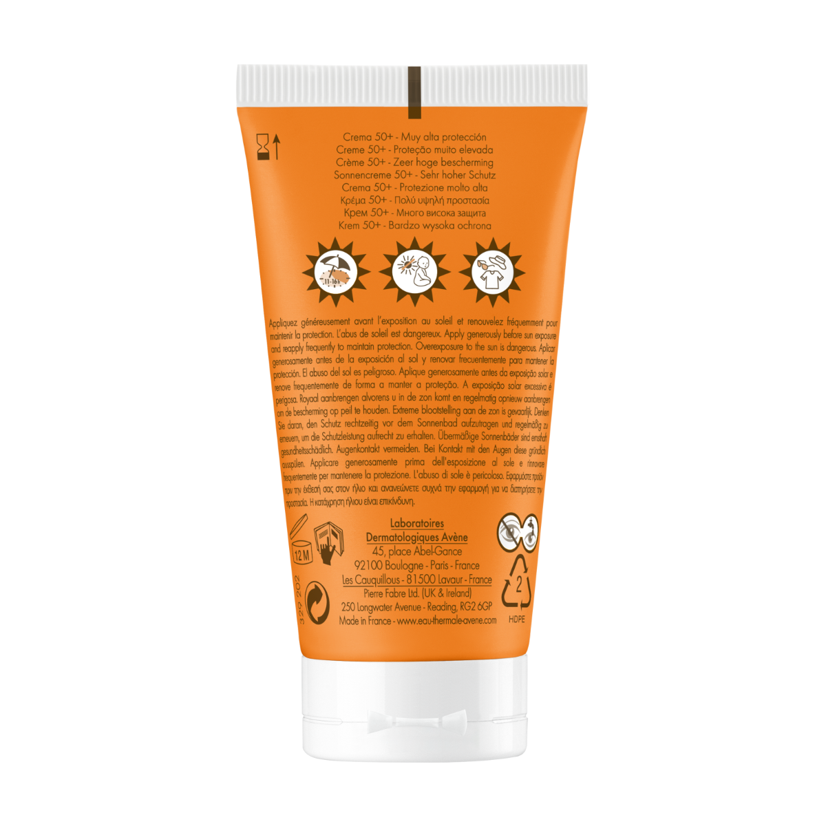 Crema cu SPF50+ Triasorb, 50 ml, Avene Crema cu SPF50+ Triasorb, 50 ml, Avene