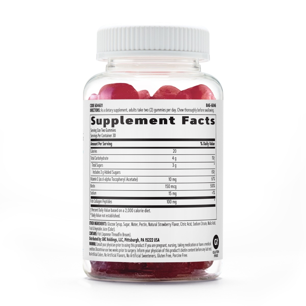 Formula pentru femei cu biotina si vitamine pentru frumusetea parului, pielii si unghiilor, 60 jeleuri, GNC Formula pentru femei cu biotina si vitamine pentru frumusetea parului, pielii si unghiilor, 60 jeleuri, GNC