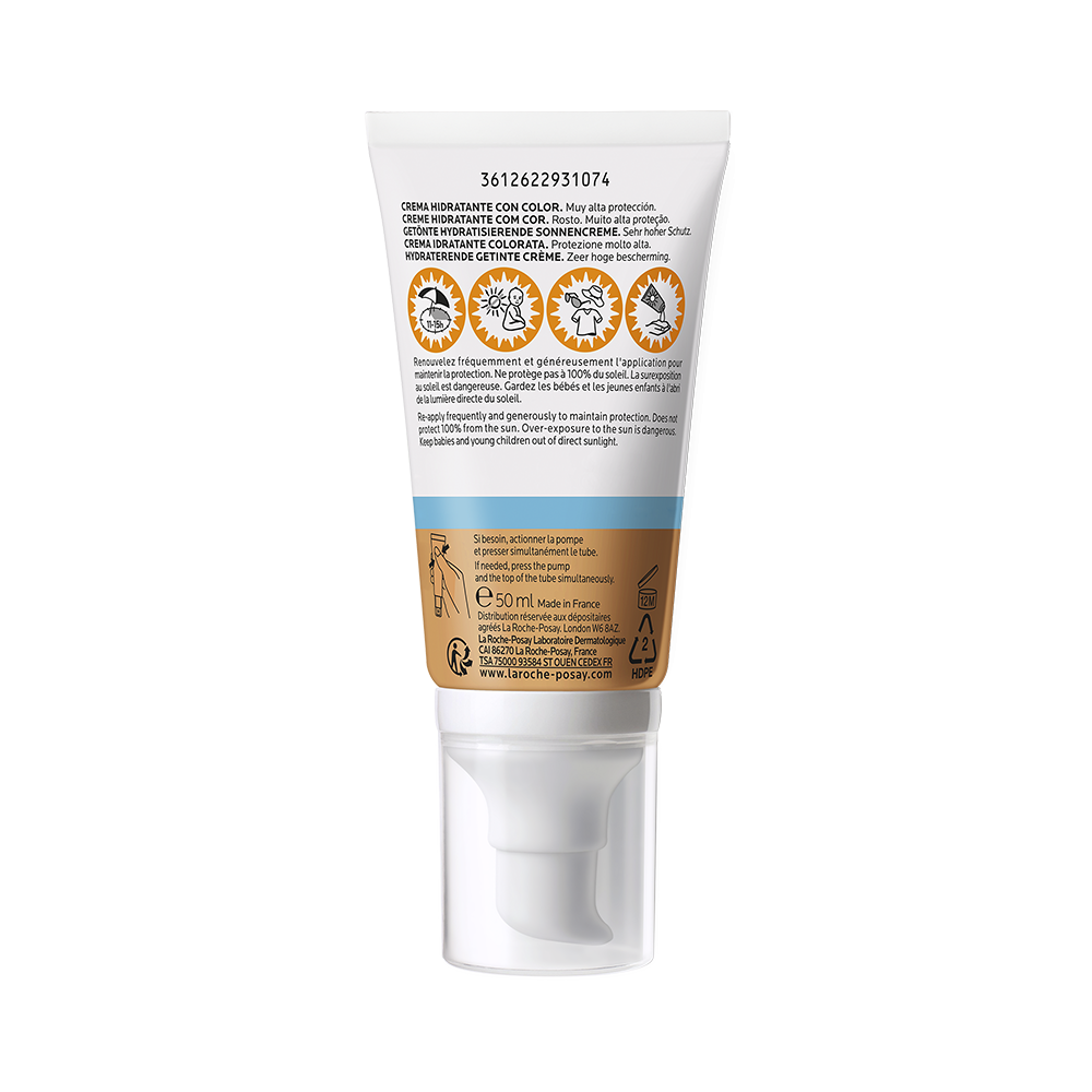 Anthelios UVMmune 400 crema colorata SPF 50+, 50ml, La Roche-Posay