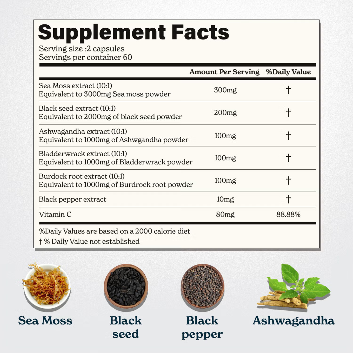Formula cu alge marine, chimen negru si ashwagandha Better Alt, 120 capsule, GNC Formula cu alge marine, chimen negru si ashwagandha Better Alt, 120 capsule, GNC