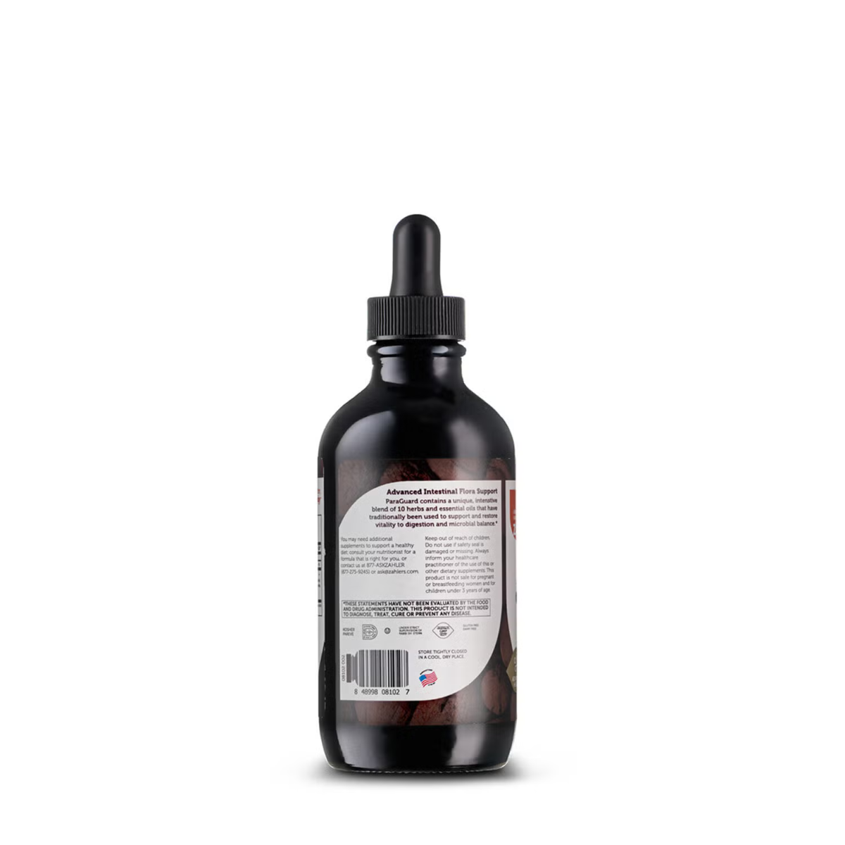 Suport avansat pentru sanatatea intestinala Zahler Paraguard, 118 ml, GNC