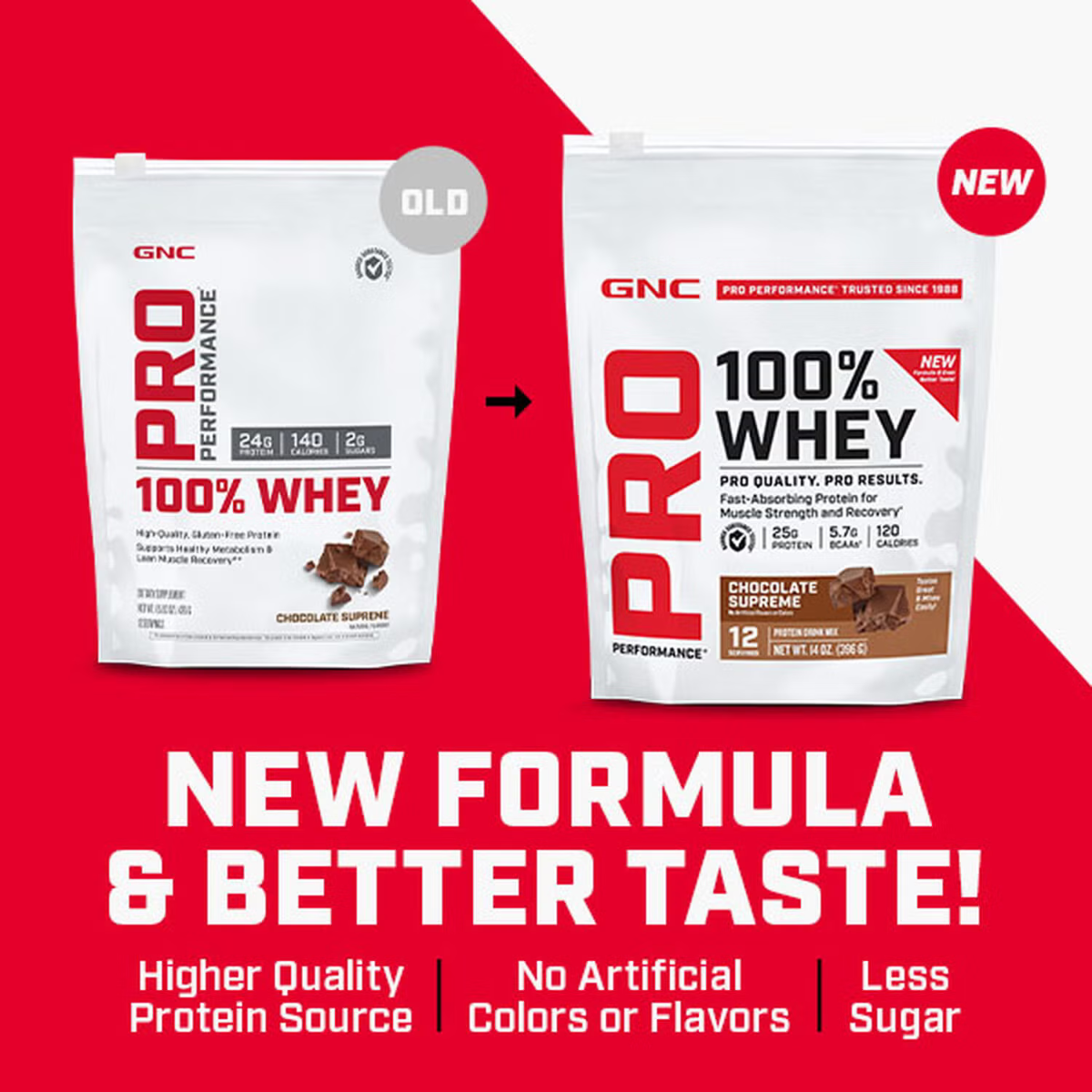 Proteina din zer testata antidoping cu aroma de vanilie Pro Performance, 369 g, GNC Gnc Pro Performance 100% Whey, Proteina Din Zer Cu Aroma De Vanilie, Testata Antidoping, 369g