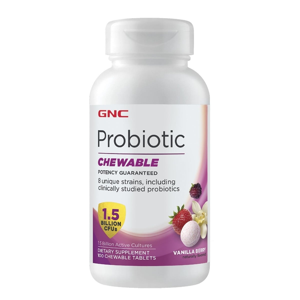 GNC - Probiotic Complex 1.5 Bilion CFU 100tb GNC - Probiotic Complex 1.5 Bilion CFU 100tb