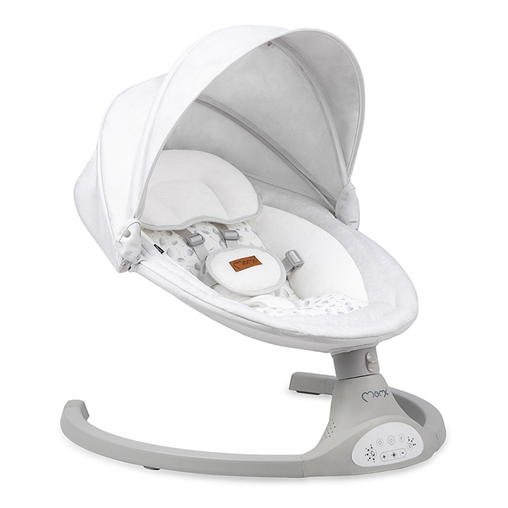 Balansoar electric MoMi Lami, Light Grey