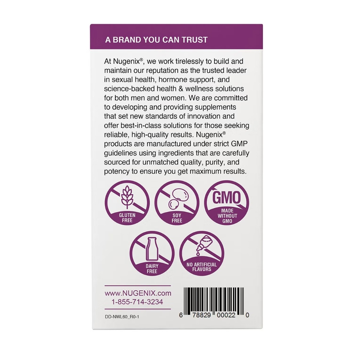 Suport pentru vitalitate si echilibru feminin Nugenix Libido, 60 tablete, GNC