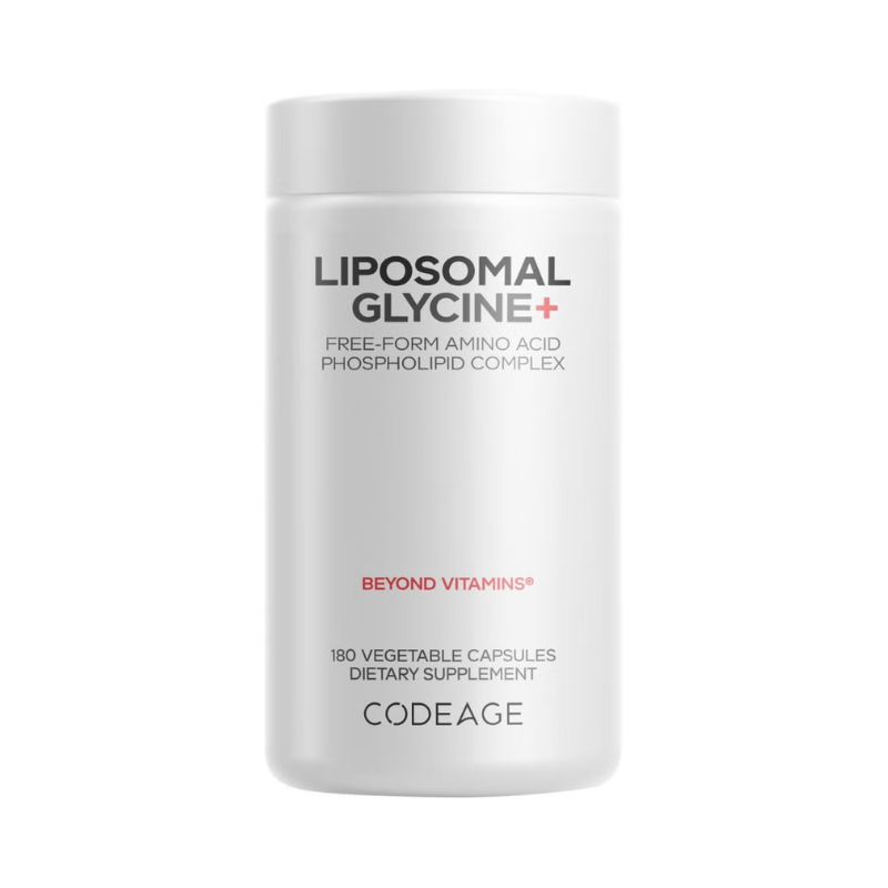 Glicina lipozomala pentru somn, regenerare si sanatate cognitiva CodeAge, 180 capsule, GNC Glicina lipozomala pentru somn, regenerare si sanatate cognitiva CodeAge, 180 capsule, GNC
