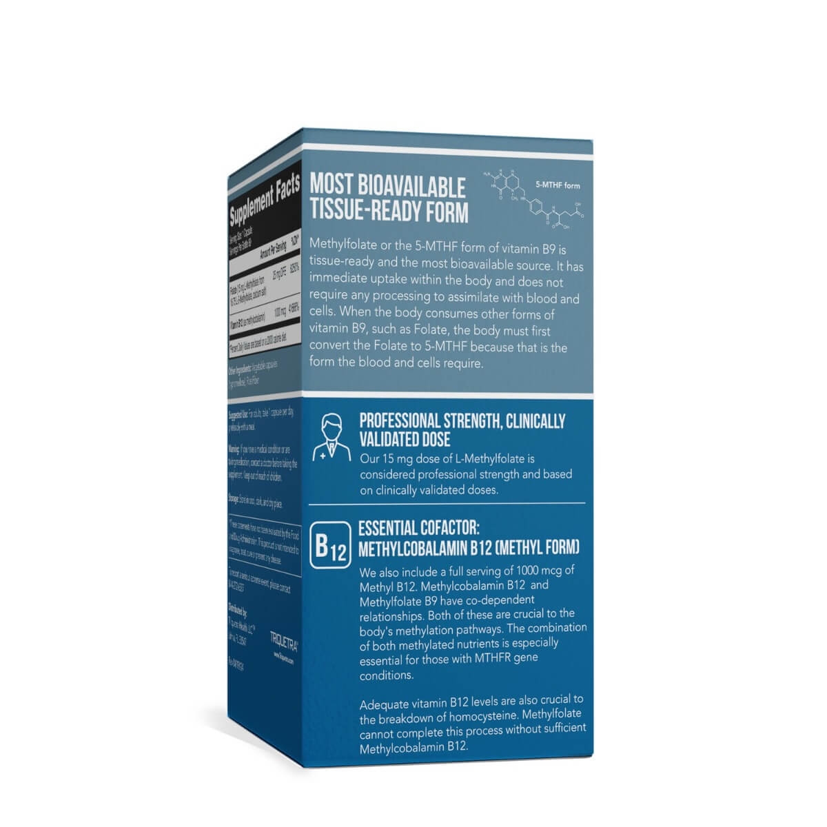 Forma bioactiva a acidului folinic pentru sustinerea functiei cognitive a energiei celulare si a sistemului nervos Triquetra, 60 capsule, GNC Forma bioactiva a acidului folinic pentru sustinerea functiei cognitive a energiei celulare si a sistemului nervos Triquetra, 60 capsule, GNC