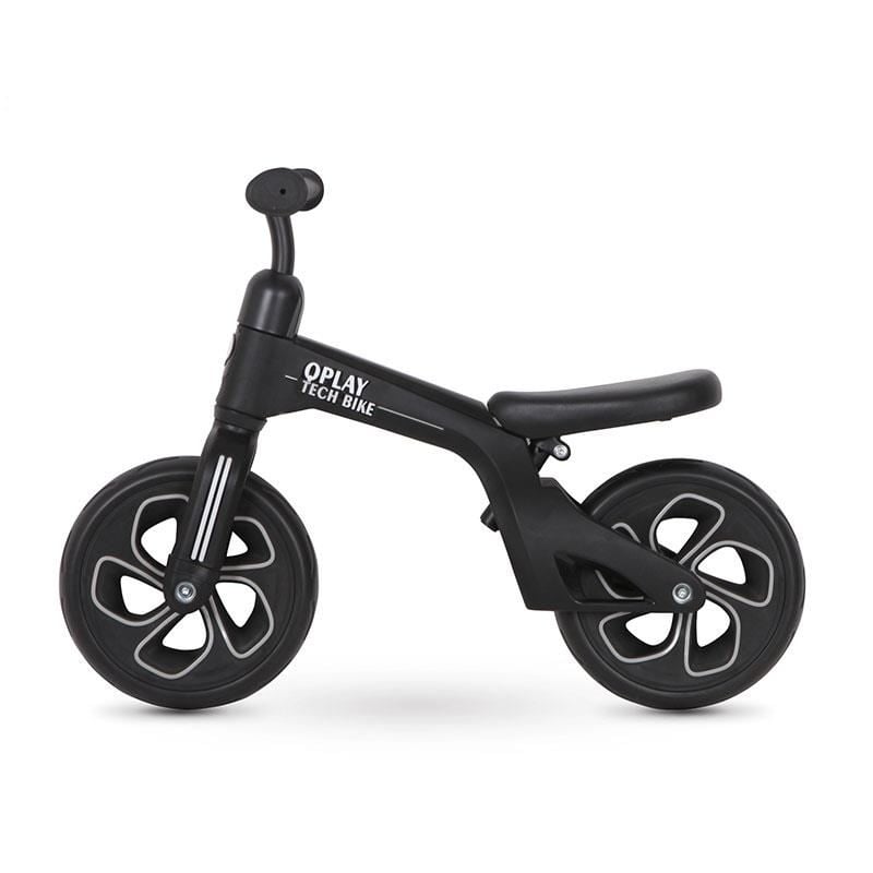 Bicicleta Balance bike Tech, Negru, Qplay Bicicleta Balance bike Tech, Negru, Qplay