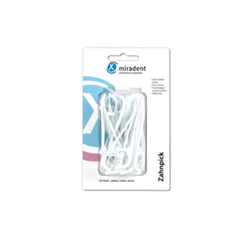 Miradent scobitori cu ata dentara 30buc