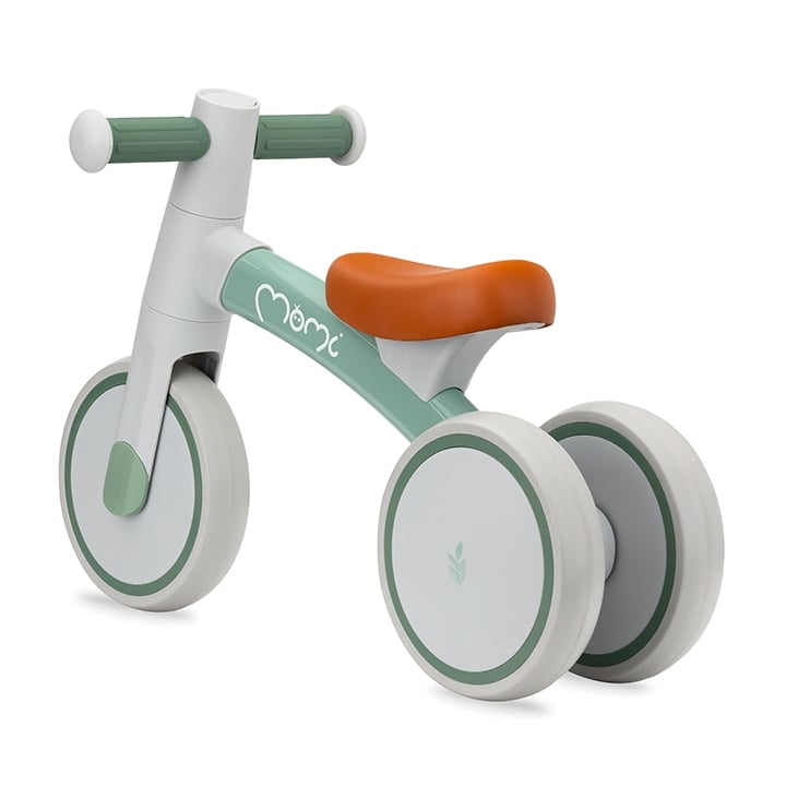 Bicicleta fara pedale Tedi, +12 luni, Green, Momi