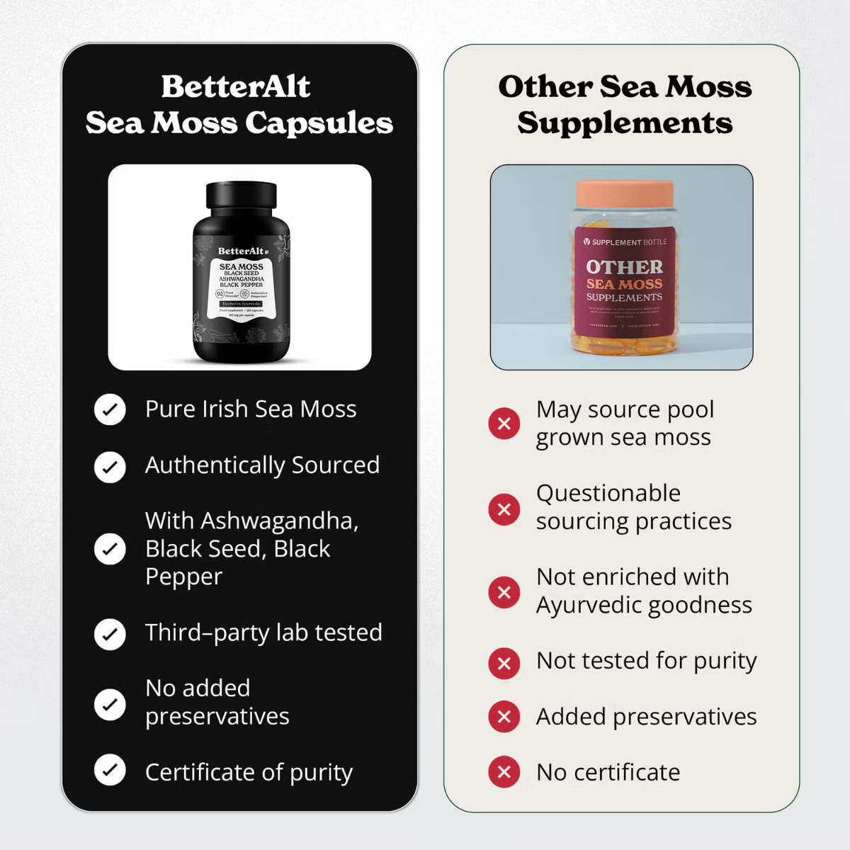 Formula cu alge marine, chimen negru si ashwagandha Better Alt, 120 capsule, GNC Formula cu alge marine, chimen negru si ashwagandha Better Alt, 120 capsule, GNC