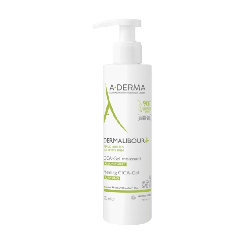 Dermalibour+ Cica gel spumant purificator, 200ml, A-Derma Dermalibour+ Cica gel spumant purificator, 200ml, A-Derma