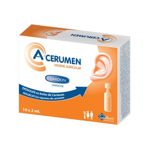 A-Cerumen igiena urechi, 10x2 ml, Gilbert A-Cerumen igiena urechi, 10x2 ml, Gilbert