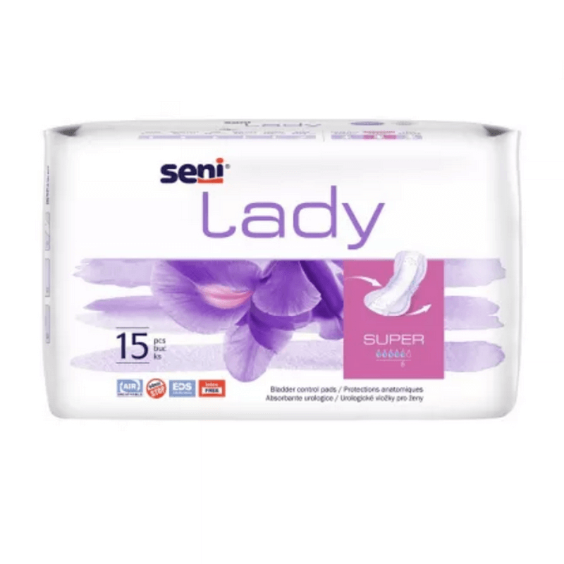 Absorbante zilnice Lady, Super, 15 bucati, Seni Absorbante zilnice Lady, Super, 15 bucati, Seni