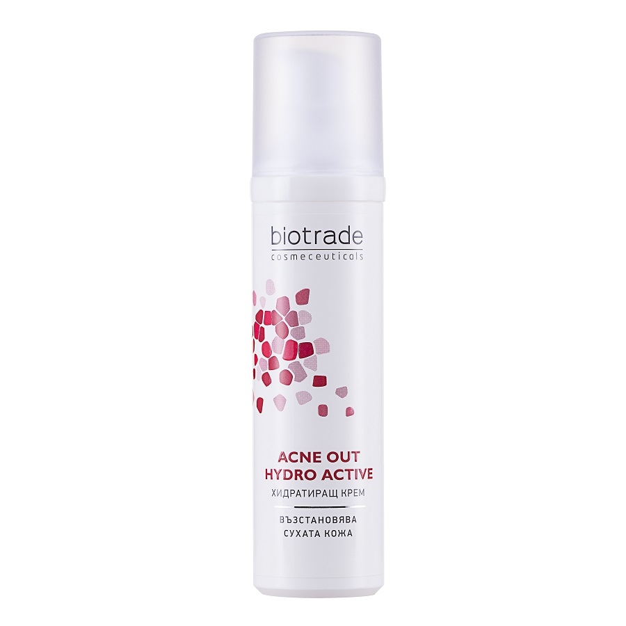 Crema hidratanta pentru ten acneic Acne Out Hydro Active, 60 ml, Biotrade Crema hidratanta pentru ten acneic Acne Out Hydro Active, 60 ml, Biotrade