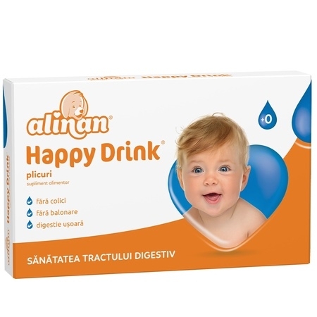 Happy Drink Alinan, 12 plicuri, Fiterman Pharma Happy Drink Alinan, 12 plicuri, Fiterman Pharma
