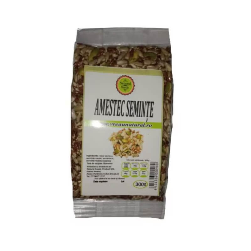 Amestec 4 seminte, 300 g, Natural Seeds Amestec 4 seminte, 300 g, Natural Seeds