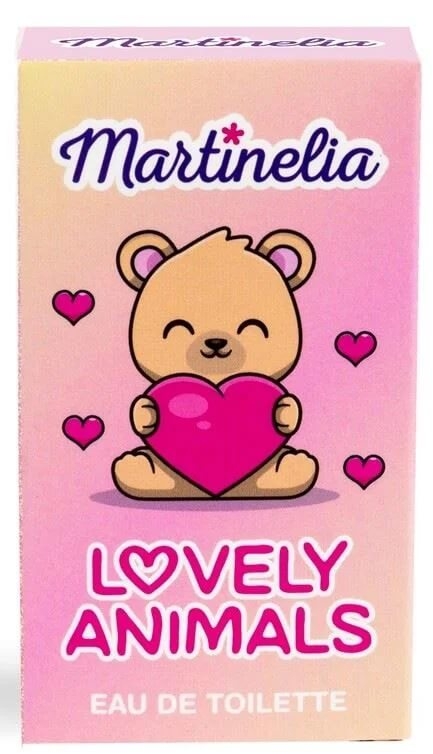 Apa de toaleta Lovely Animals, 15 ml, Martinelia