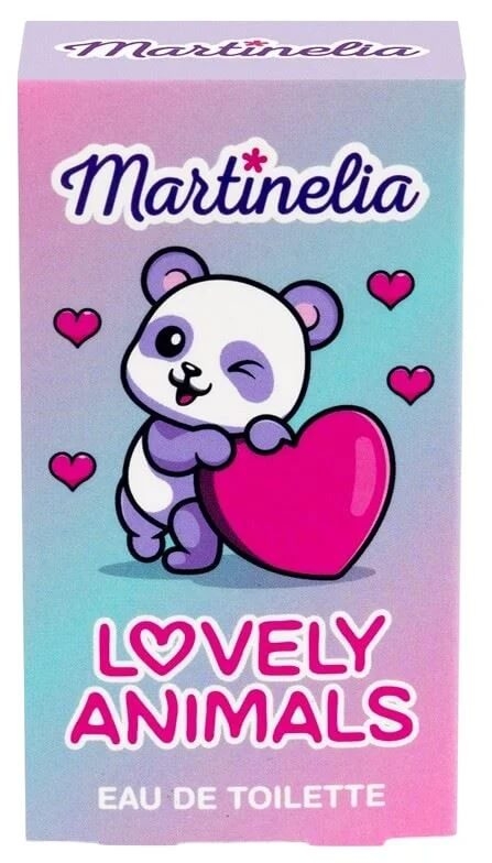 Apa de toaleta Lovely Animals, 15 ml, Martinelia