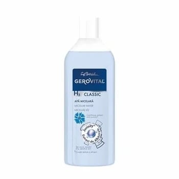 Apa micelara cu albastrele si Juvinity H3 Classic, 400 ml, Gerovital Apa micelara cu albastrele si Juvinity H3 Classic, 400 ml, Gerovital