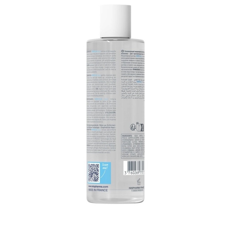 Solutie micelara demachianta Sensylia, 250 ml, Isispharma Solutie micelara demachianta Sensylia, 250 ml, Isispharma