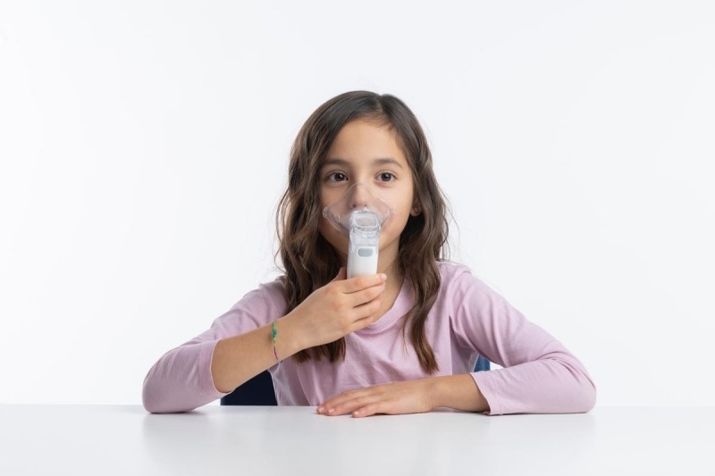 Aparat de aerosoli portabil si reincarcabil pentru adulti si copii Mesh NE1012, Laica
