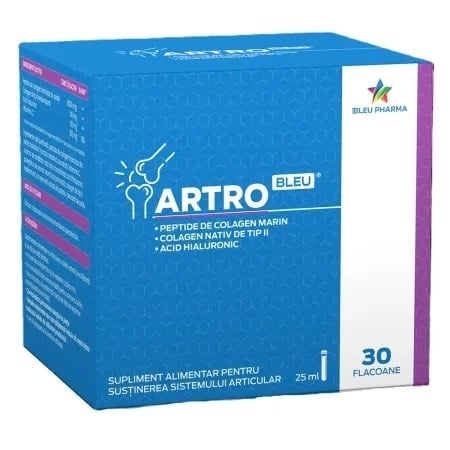 ArtroBleu 25 ml, 30 flacoane, Bleu Pharma ArtroBleu 25 ml, 30 flacoane, Bleu Pharma