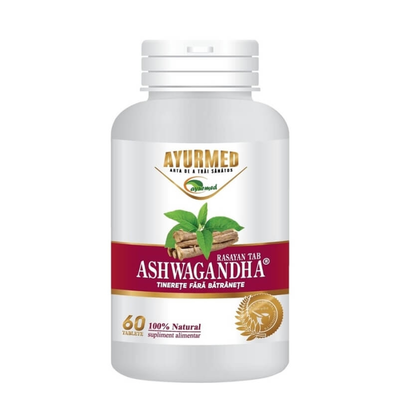 Ashwagandha Rasayan, 60 tablete, Ayurmed Ashwagandha Rasayan, 60 tablete, Ayurmed