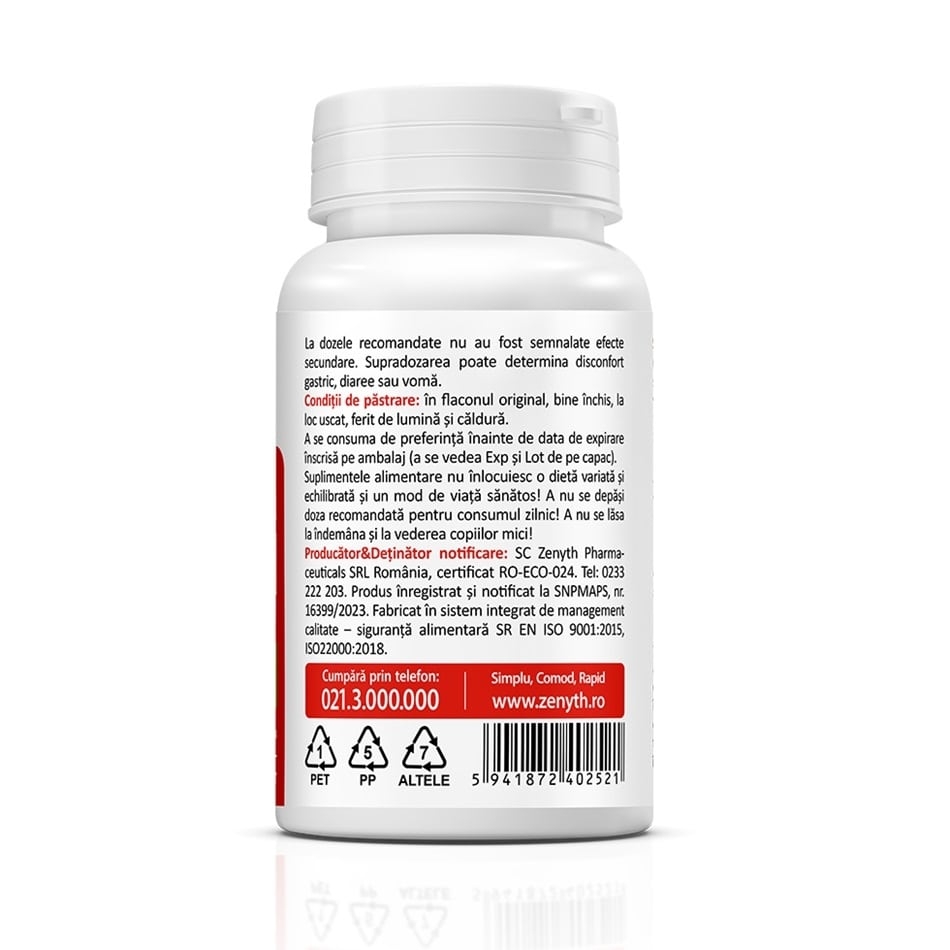 Ashwaghanda KSM-66 Forte, 500 mg, 60 capsule, Zenyth