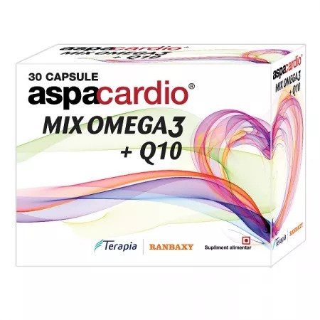 Aspacardio - Mix Omega3+Q10 30caps Aspacardio - Mix Omega3+Q10 30caps