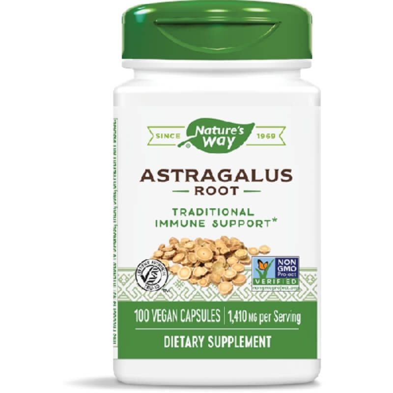 Astragalus Root Natures Way, 100 capsule, Secom Astragalus Root Natures Way, 100 capsule, Secom