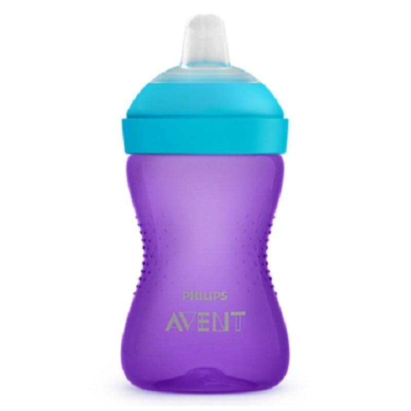 Cana cu tetina moale rezistenta la muscaturi fata SCF802/02, 300 ml, Avent Cana cu tetina moale rezistenta la muscaturi fata SCF802/02, 300 ml, Avent