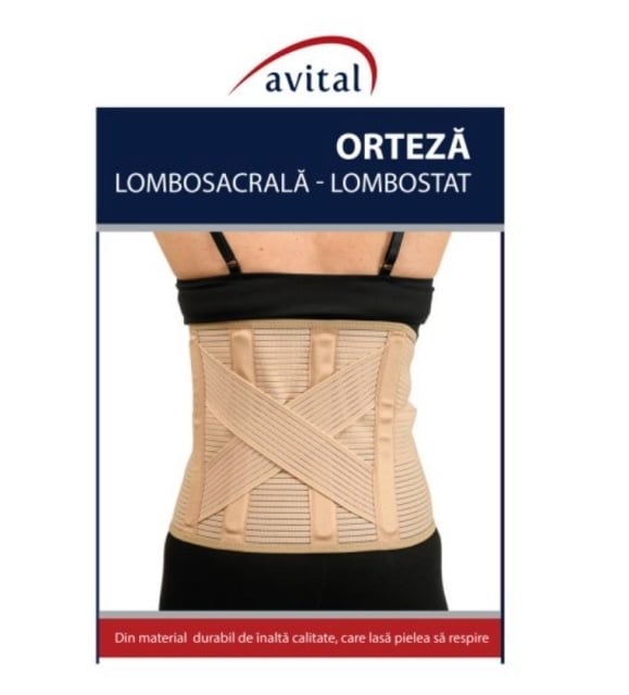 Avital - Orteza lombosacrala S610 marime 2 Avital - Orteza lombosacrala S610 marime 2