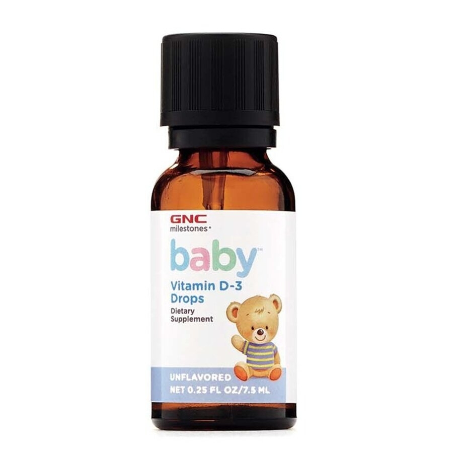 Picaturi cu Vitamina D3 Baby Milestones, 7.5 ml, GNC