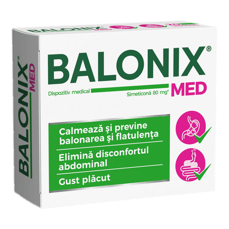 Balonix Med, 20 comprimate, Fiterman Pharma