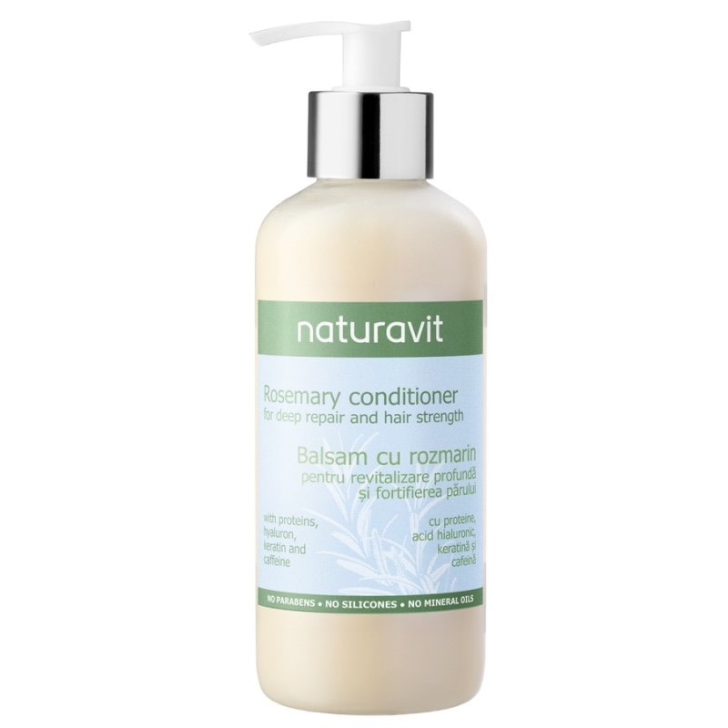 Balsam Cu Rozmarin Revitalizare Profunda Si Vaitalizarea Parului, 300 ml, Naturavit Balsam Cu Rozmarin Revitalizare Profunda Si Vaitalizarea Parului, 300 ml, Naturavit