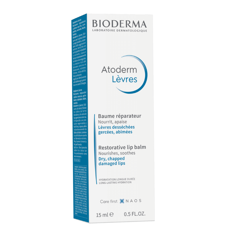 Balsam de buze Atoderm, 15 ml, Bioderma Balsam de buze Atoderm, 15 ml, Bioderma