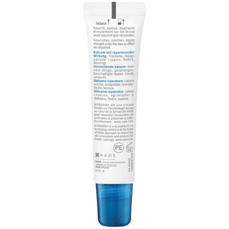 Balsam de buze Atoderm, 15 ml, Bioderma Balsam de buze Atoderm, 15 ml, Bioderma
