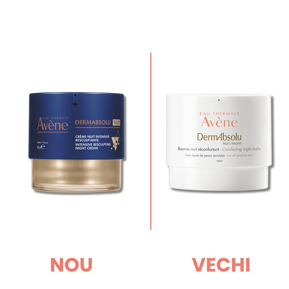 Crema de noapte intensiva pentru conturul fetei DermAbsolu, 40 ml, Avene Crema de noapte intensiva pentru conturul fetei DermAbsolu, 40 ml, Avene