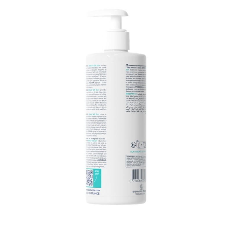Balsam calmant relipidant pentru piele atopica Secalia ATO, 400 ml, Isispharma Balsam calmant relipidant pentru piele atopica Secalia ATO, 400 ml, Isispharma