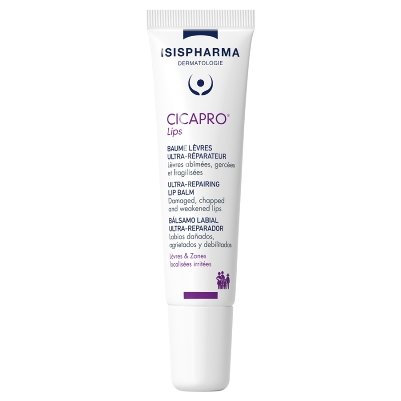 Balsam de buze reparator Cicapro, 15 ml, Isispharma Balsam de buze reparator Cicapro, 15 ml, Isispharma