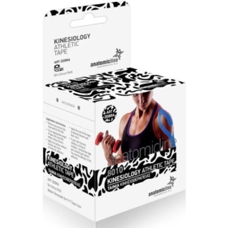 Banda kinesiologica neagra, 5 cm x 5 m, Anatomic Line Banda kinesiologica neagra, 5 cm x 5 m, Anatomic Line
