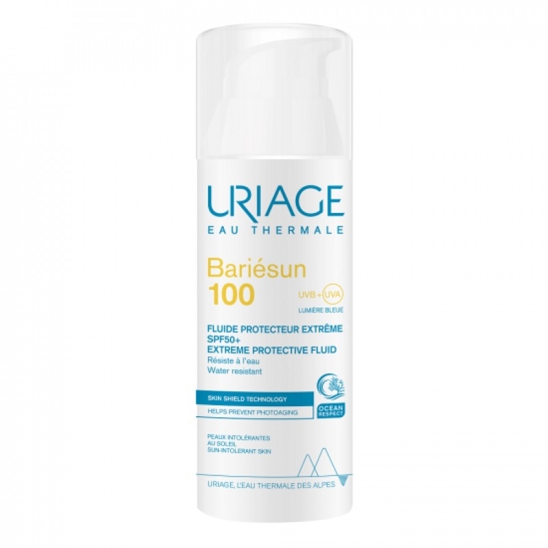 Bariesun 100 fluid protectie extrema SPF 50+, 50ml, Uriage Bariesun 100 fluid protectie extrema SPF 50+, 50ml, Uriage