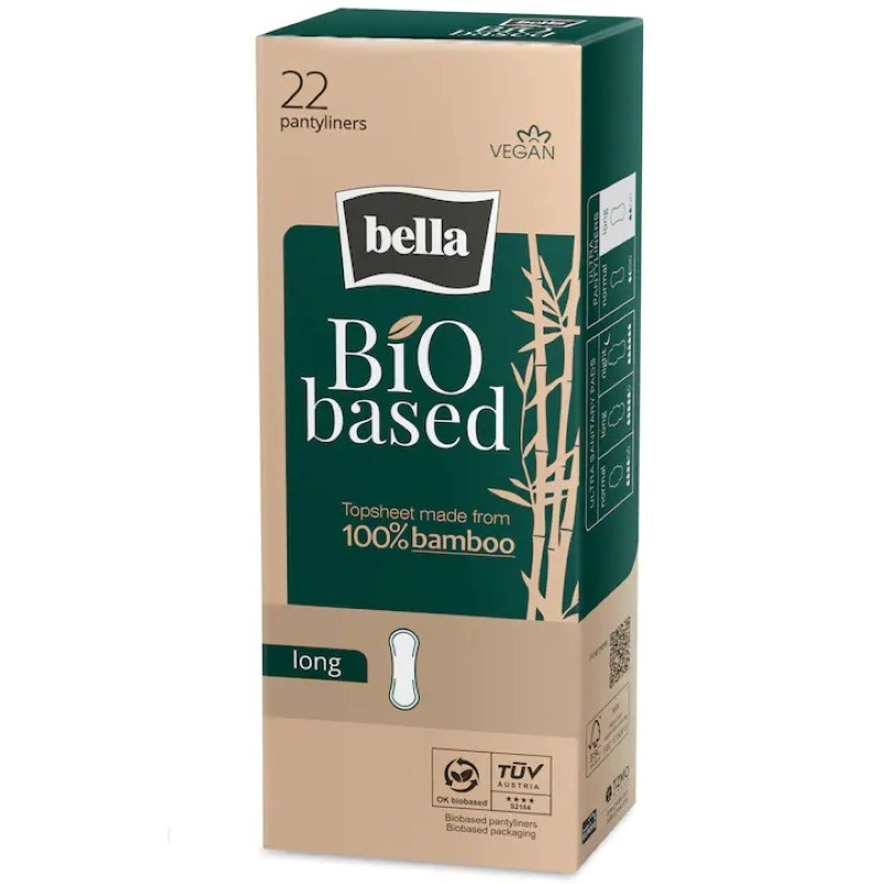 Bio Based Long absorbante zilnice, 22 bucati, Bella Bio Based Long absorbante zilnice, 22 bucati, Bella