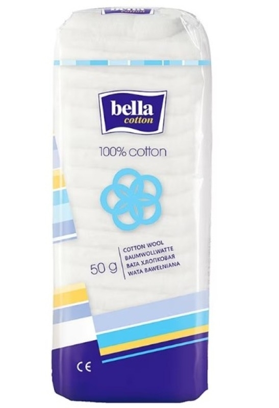 Vata 100% bumbac, 50 g, Bella Vata 100% bumbac, 50 g, Bella