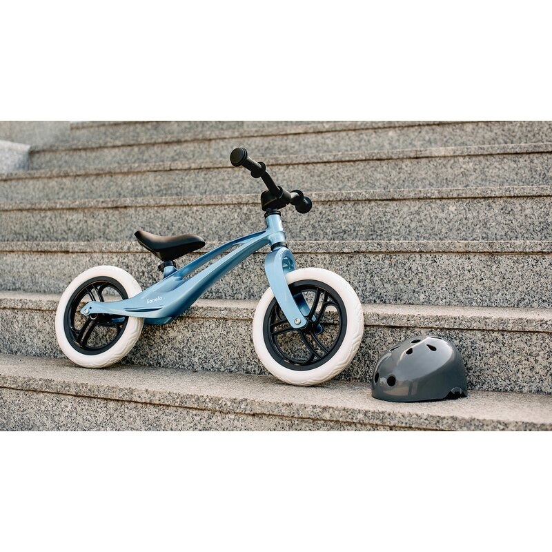 Bicicleta fara pedale, Lionelo, Bart, Usoara, Cu cadru din magneziu, Cu ghidon si sa reglabile, Greutate 3 Kg, 12 inch, Conform cu standardul european de securitate EN71, Purple Amethyst