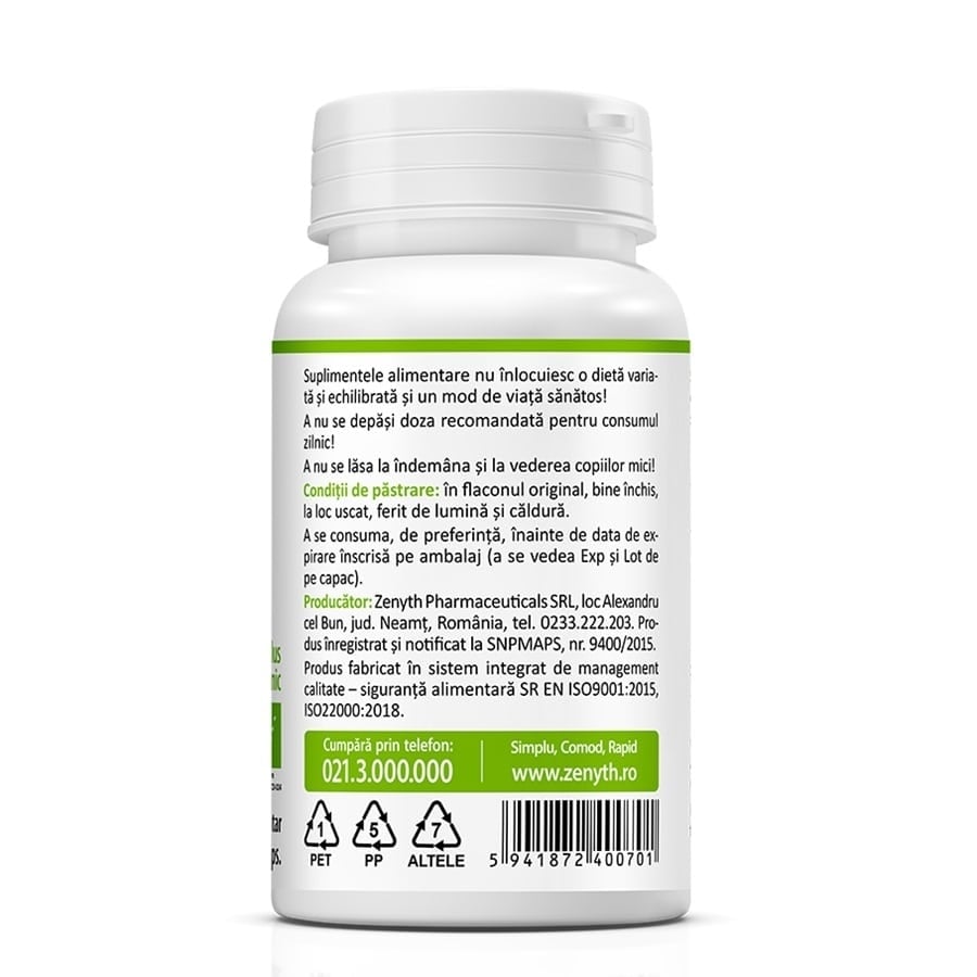 Bio Maca 600 mg, 60 capsule, Zenyth