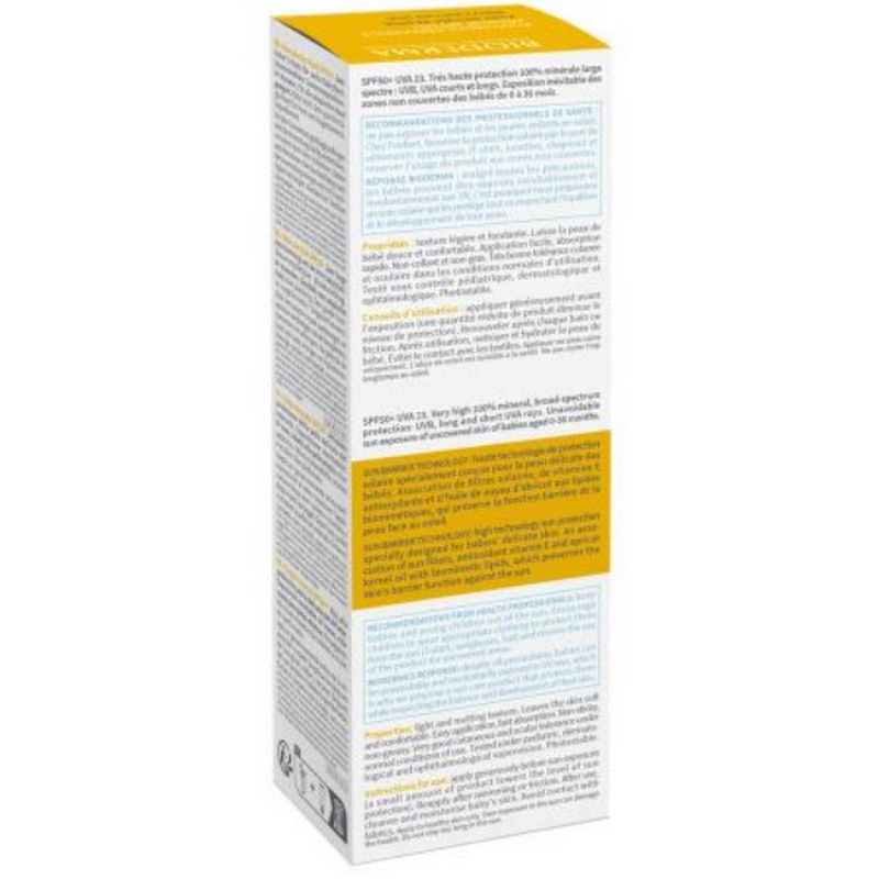 Crema minerala protectie solara pentru copii Photoderm Pediatrics, SPF 50+, 50g, Bioderma Crema minerala protectie solara pentru copii Photoderm Pediatrics, SPF 50+, 50g, Bioderma