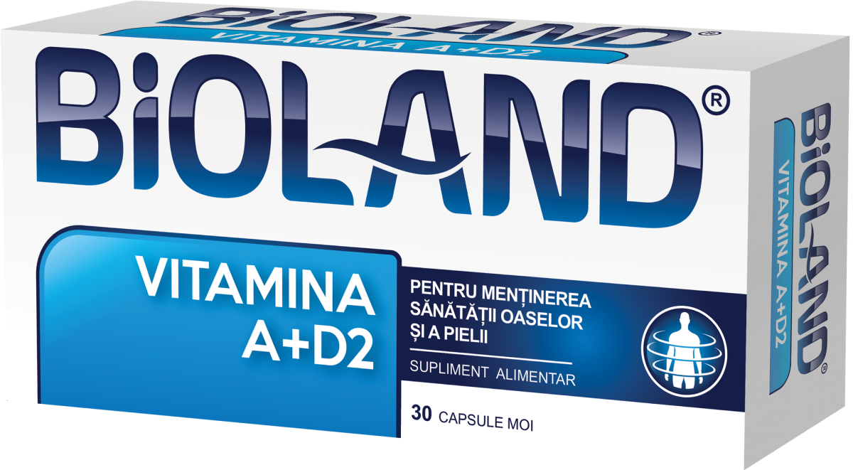 Bioland - Vitamina A + D2 30caps