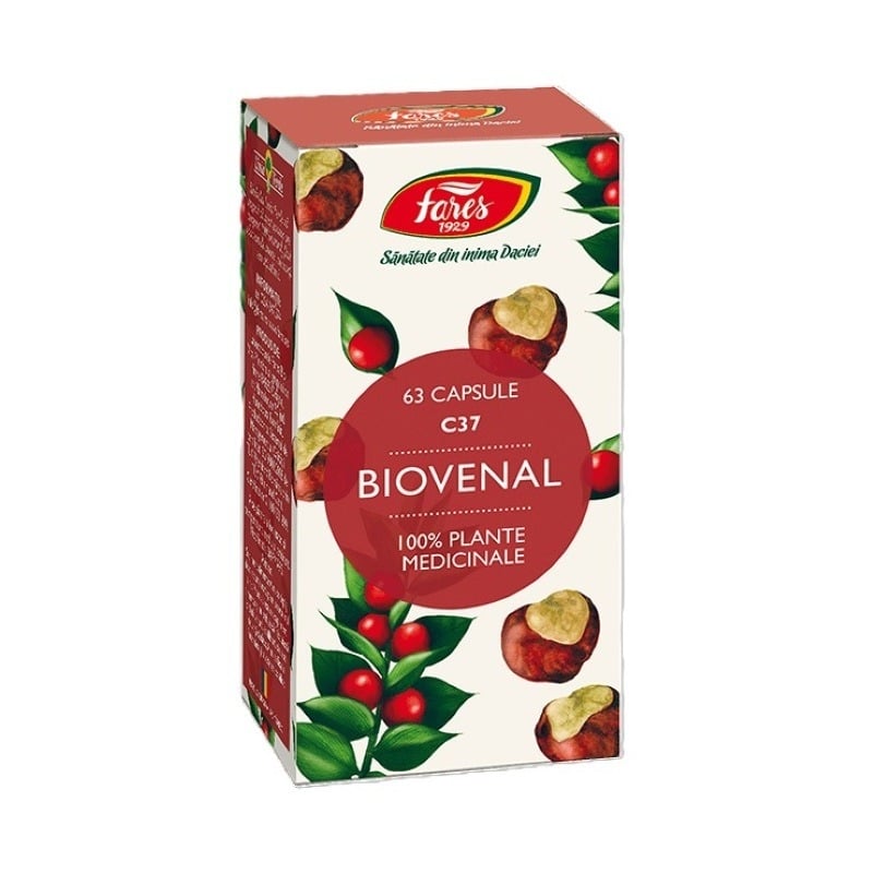 Biovenal C37, 63 capsule, Fares Biovenal C37, 63 capsule, Fares